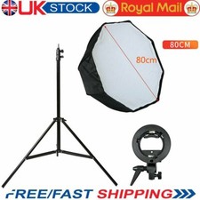 Godox 80cm Umbrella Octagon Softbox With S-BW Bowens bracket stand For Speedlite