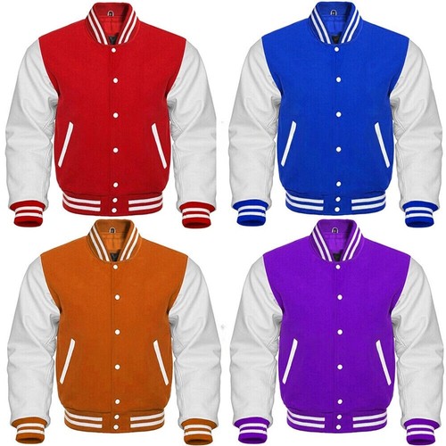 Varsity baseball bomber - varsity,