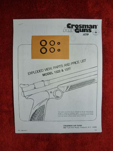 Crosman 1322 1377 two seal - 1377,