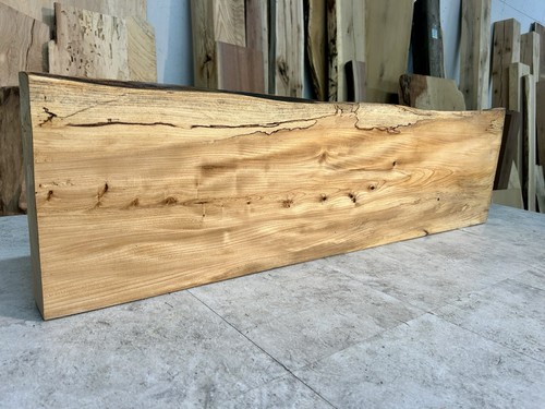 Spalted elm mantle fireplace - spalted, mantle/fireplace