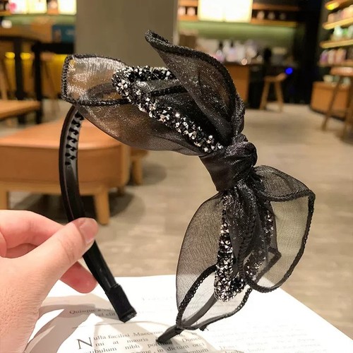 Lace bow knot hairband - bow,