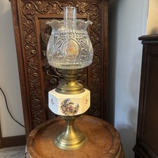 Victorian Antique Oil Lamp