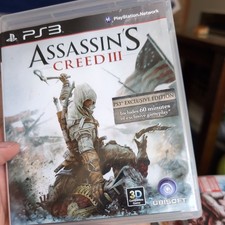 Assassins Creed III Sony Playstation 3 - VGC Disc is Mint!