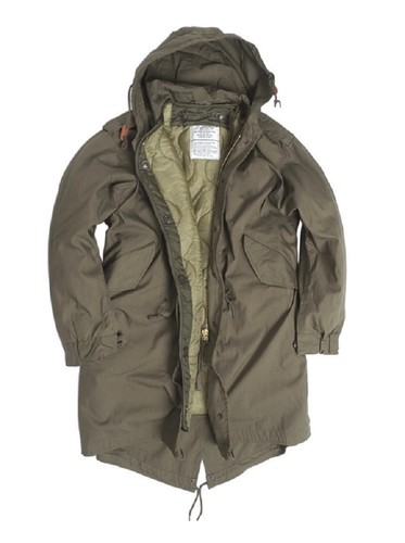 Shell hooded parka - hooded,