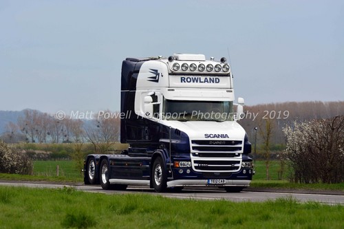 Truck photo 12x8 - scania, t580