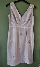 Monsoon Grey Embellished Dress