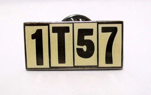 Rare 1t57 enamel pin - enamel, badge
