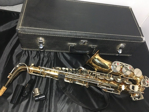 Earlham alto saxophone case - alto, in