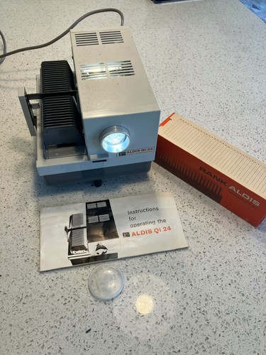 Vintage aldis qi24 slide - aldis,
