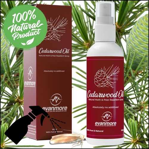 Cedarwood oil clothes moth - oil,