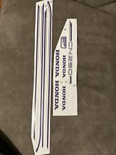 adesivi honda cn 250 perfetti in ogni parte materiale di prima scelta e stampa