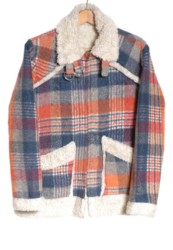 Vintage 1970 plaid - vintage,
