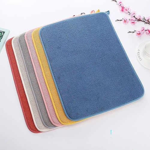 Dish drying mat - mat, in