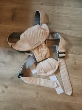 Baby Bjorn Baby Carrier 3D Mesh Pale Pink Gray EXCELLENT condition Ships $0