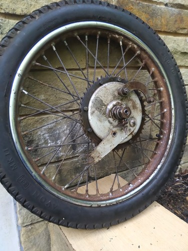 Bsa bantam rear - bsa, wheel