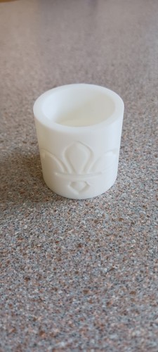 White scout woggle - x,