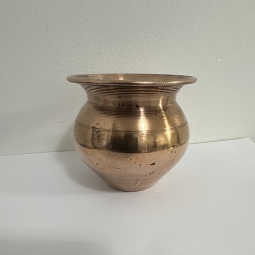 Copper vase urn - vase/urn, metal
