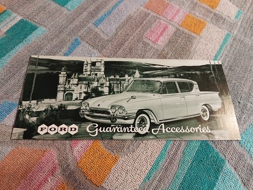 Ford accessories 1961 brochure - ford,