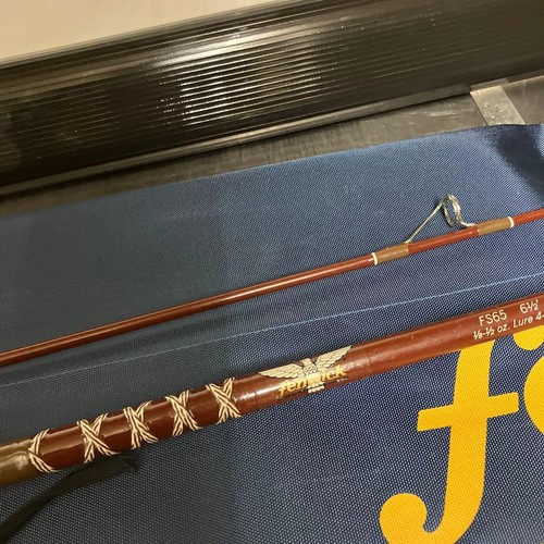 Fenwick vintage rod with case - vintage,