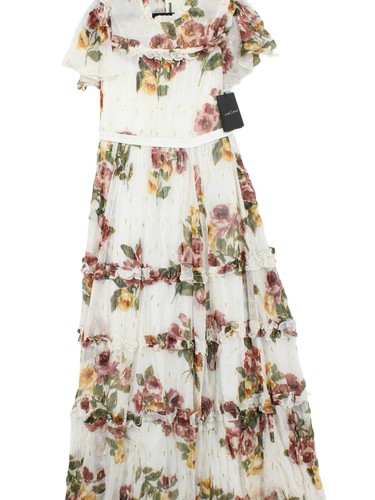 Needle thread maxi dress - &,