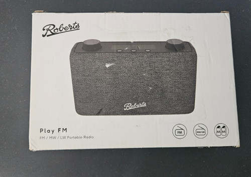 Roberts portable radio play - roberts,