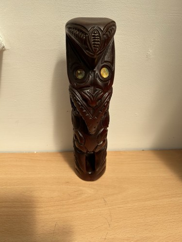 Maori wooden tribal ornament - maori,