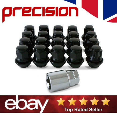 Black wheel nuts 4 - 16,