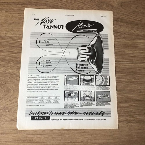 Gram122 magazine advert - magazine, 11x8