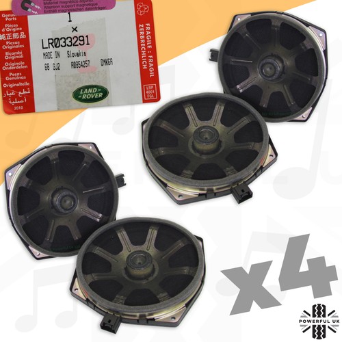 Door speaker upgrade kit for