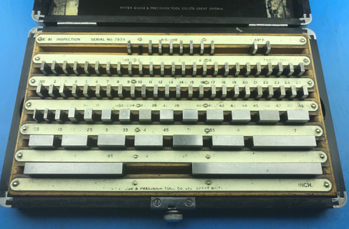 Pitter steel slip gauges - steel,
