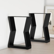 2Pcs Ristic Metal Table Legs