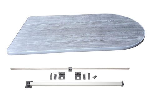 Curved grey wood - wood, &