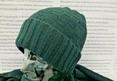 Hackett wool cuffed beanie - wool,
