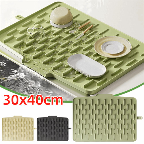 Silicone sink drying mat - silicone,