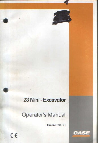 Case mini excavator - case, 23