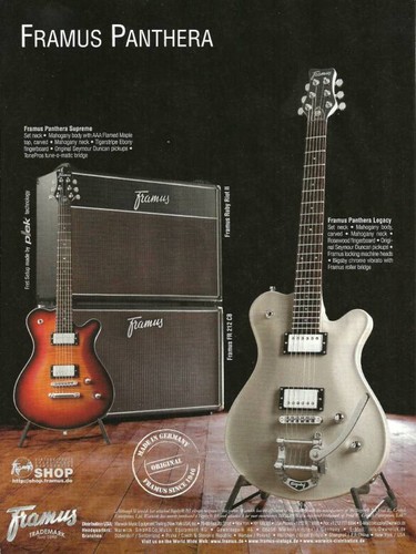 Framus panthera supreme legacy - panthera,