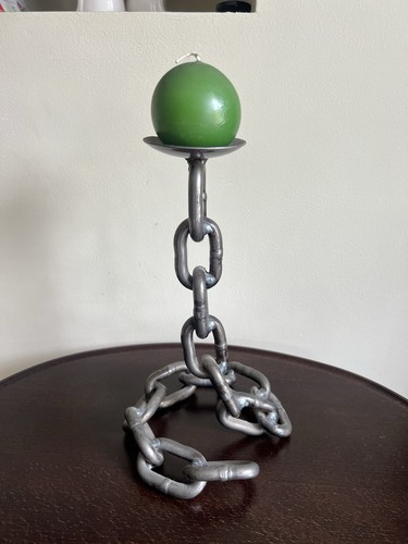 Vintage industrial chain link - industrial,