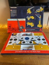 Vintage Meccano Set 4 Dated