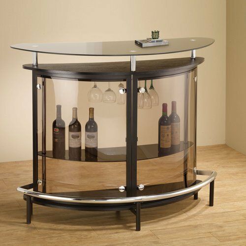 Black glass top wine - top,