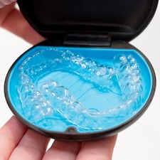 CUSTOM Mouth Guard Dental Clear Gel Gum Shield Night Teeth Grinding Bruxism TMJ