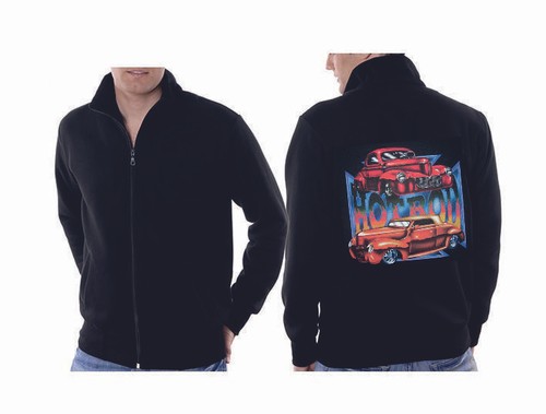 Sweatshirt jacket black - , car