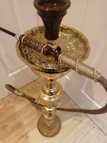 Shisha set hookah gold color - shisha,