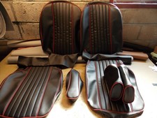 Mgb vinyl SEAT COVERS black