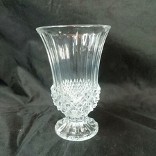 Crystal d Arques Durand Longchamp Small Vase 12cm high