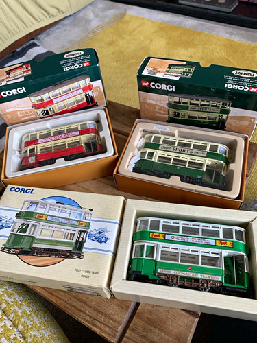 Corgi boxed lot tram - boxed,