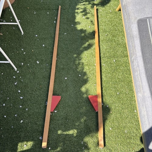 Solid wooden adjustable stilts - solid,