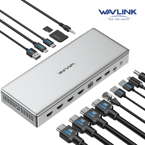 Wavlink dl7400 docking - wavlink, station