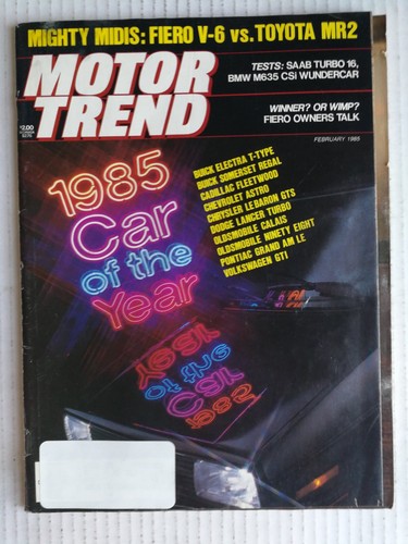 Motor Trend Magazine February