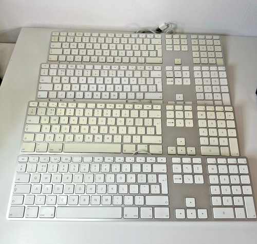 Apple wired keyboard usb white - apple,