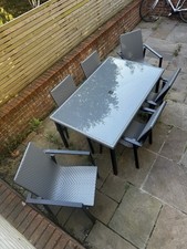 4-Seater Outdoor Garden Table and Chairs Set